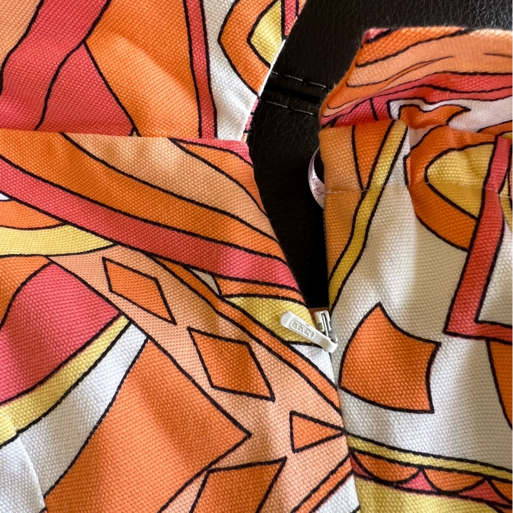 Becky & Max Orange Halter Flared Dress, Size 12 - Picture 4 of 6